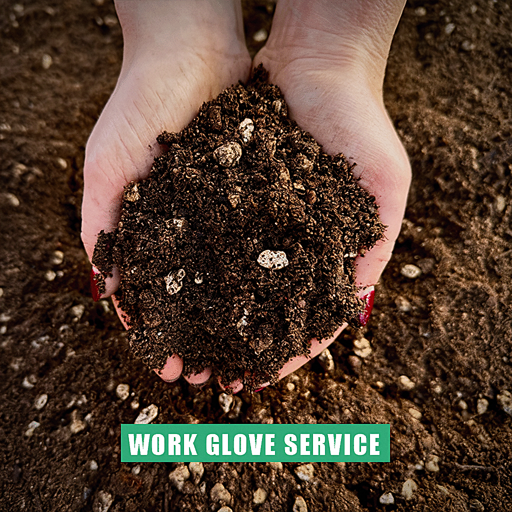 PREMIUM GARDEN SOIL - WORK GLOVE SERVICE